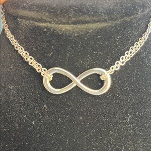 Silver-Tone Infinity Bracelet